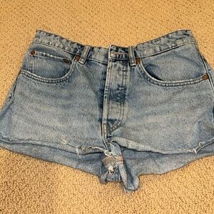 Zara jean shorts